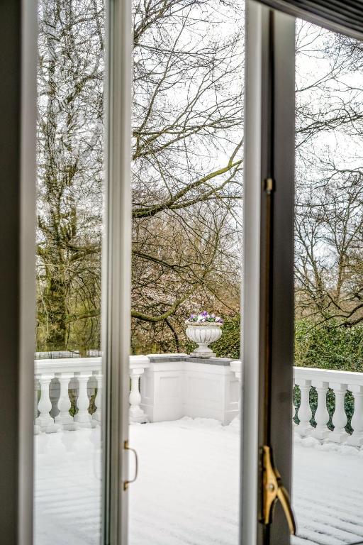 Balkón nebo terasa v ubytování Central Park Voorburg - Relais & Chateaux