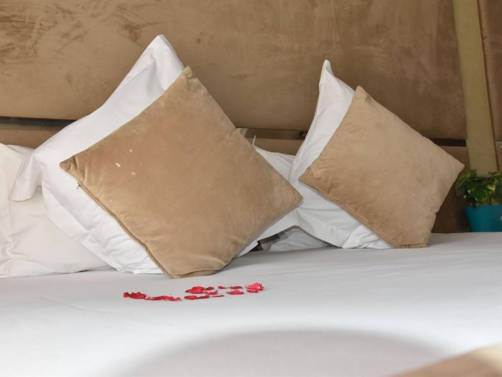 Postel nebo postele na pokoji v ubytování Perle de Souihla