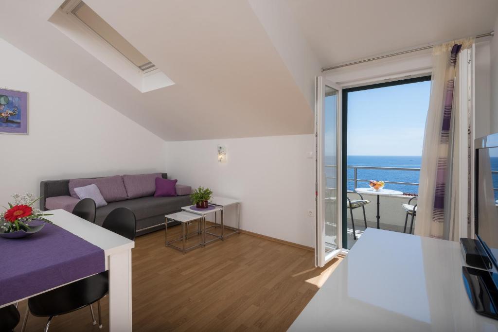 Posezení v ubytování Apartments Stipe Plazibat