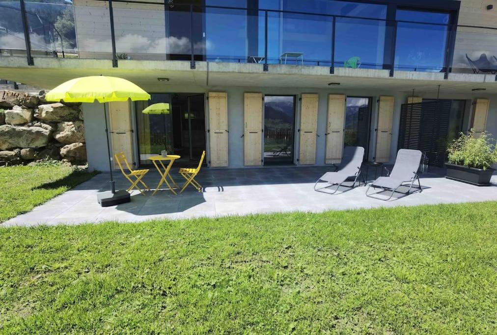 Zahrada ubytování Modern apartment with an amazing view