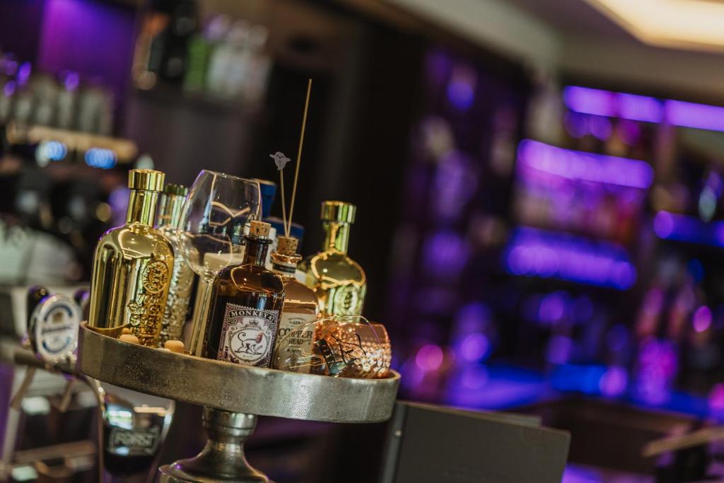 Nápoje v ubytování Klein Fein Hotel Anderlahn