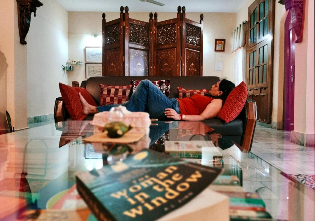 Posezení v ubytování UVs Homestay