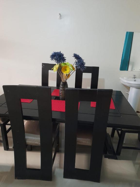 Posezení v ubytování Jacky's Milimani suites
