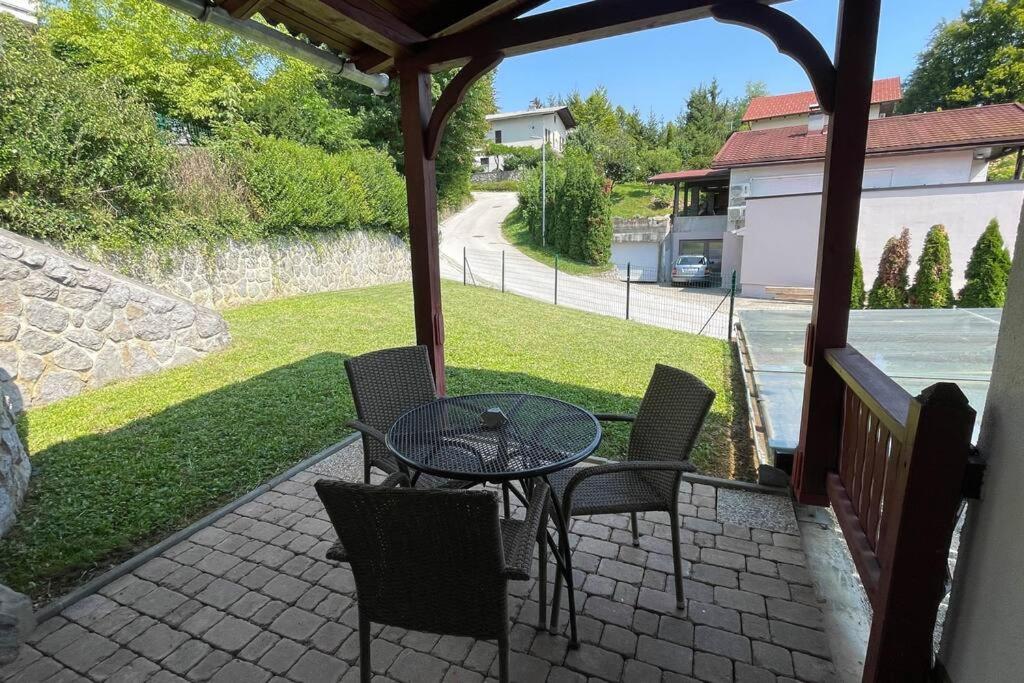 Zahrada ubytování Family House Simba