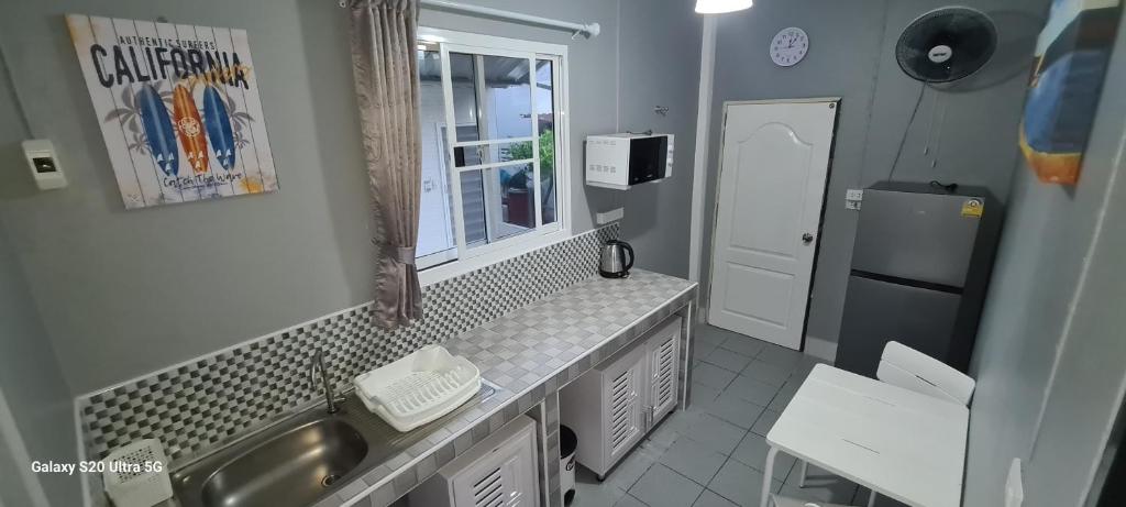Koupelna v ubytování Karon Homes