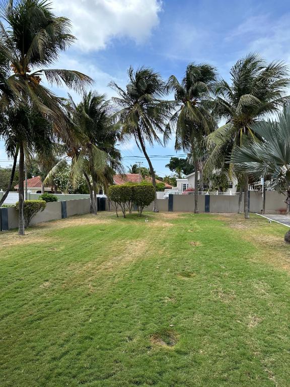 Zahrada ubytování Windmill Apartments Curacao