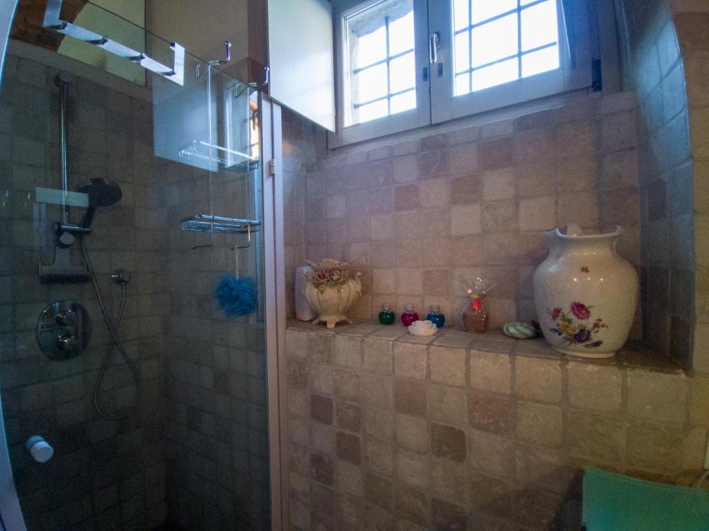 Koupelna v ubytování CASA DI LUCA