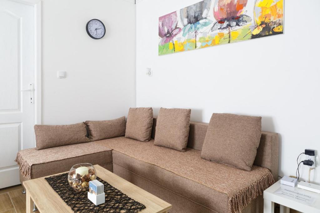 Area soggiorno di Apartman HILL 1