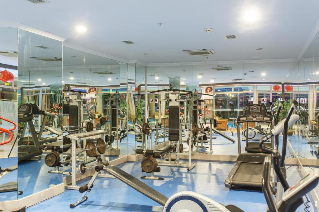 Fitness centrum a/nebo fitness zařízení v ubytování Lucida Beach Hotel - Ultra All Inclusive