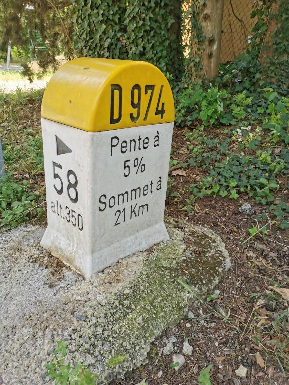 Certyfikat, podpis lub inny dokument wystawiony w obiekcie A-Ventoux Malaucène - Au pied du Ventoux