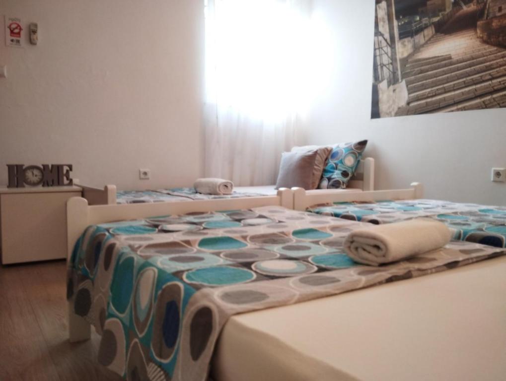 Postel nebo postele na pokoji v ubytování Ponte FREE PARKING