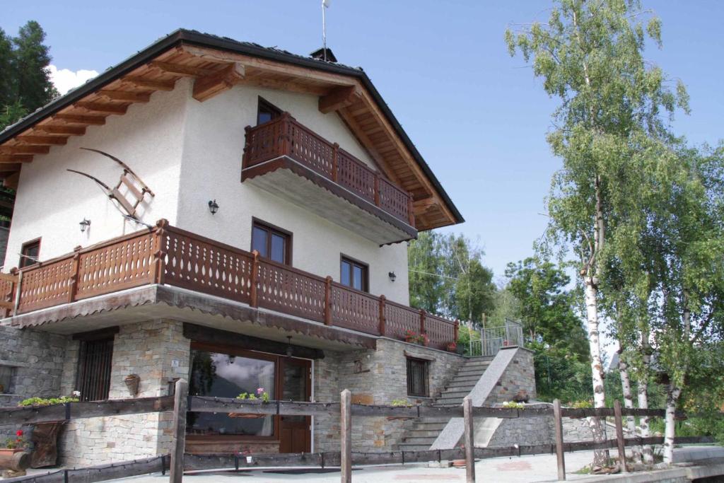 Budova, kde se bed and breakfast nachází