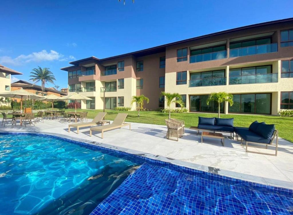 Kolam renang di atau dekat dengan Apartamento Carneiros 102D - Reserva dos Carneiros