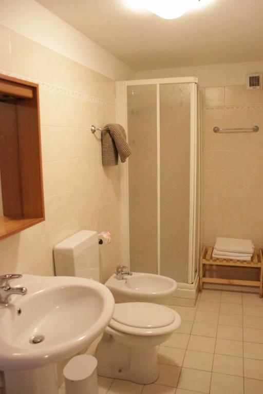 Koupelna v ubytování Chambres D'Hotes Les Fleurs