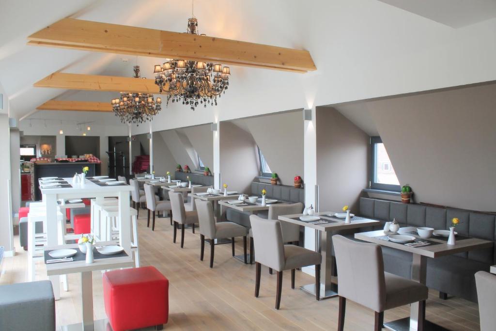 Posezení v ubytování Gideon Hotel