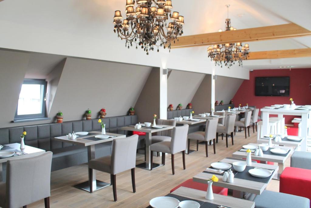 Posezení v ubytování Gideon Hotel
