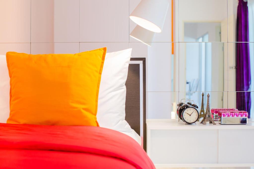 Postel nebo postele na pokoji v ubytování W Phuket