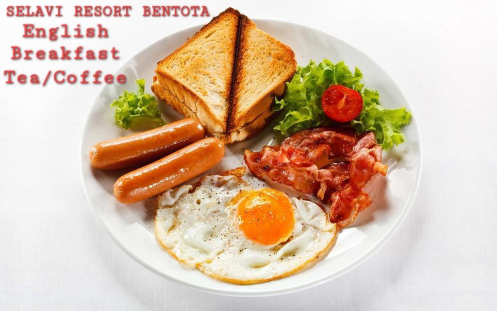 Možnosti snídaně pro hosty v ubytování Selavi Resort Bentota