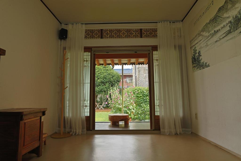 Zahrada ubytování Daoljae Hanok Pension