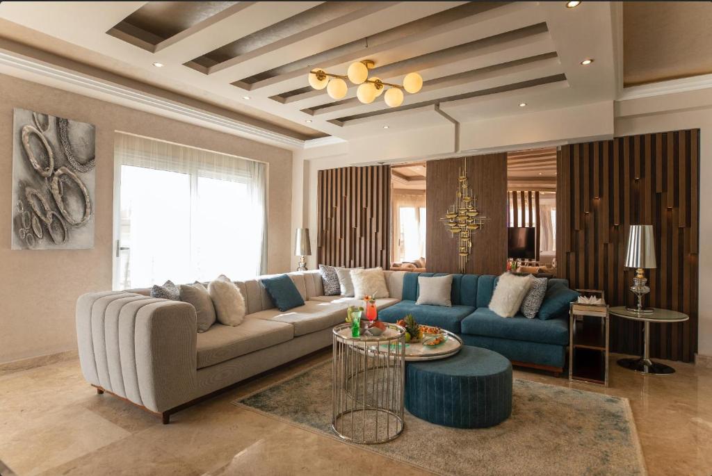 Posezení v ubytování KaiSol Romance Resort Sahl Hasheesh - Adults Only