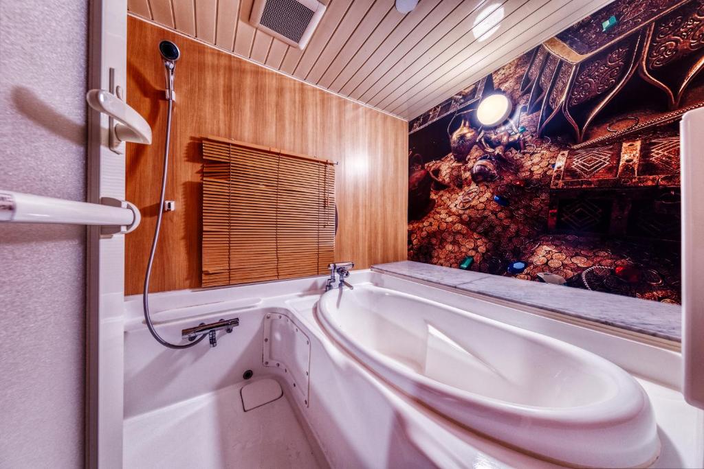 Koupelna v ubytování Hotel Atlantis Machida -Adult Only