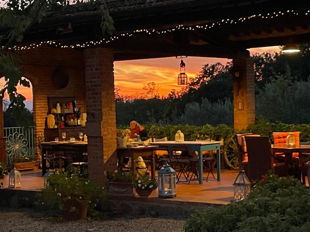 Zahrada ubytování Agriturismo Podere Marchiano