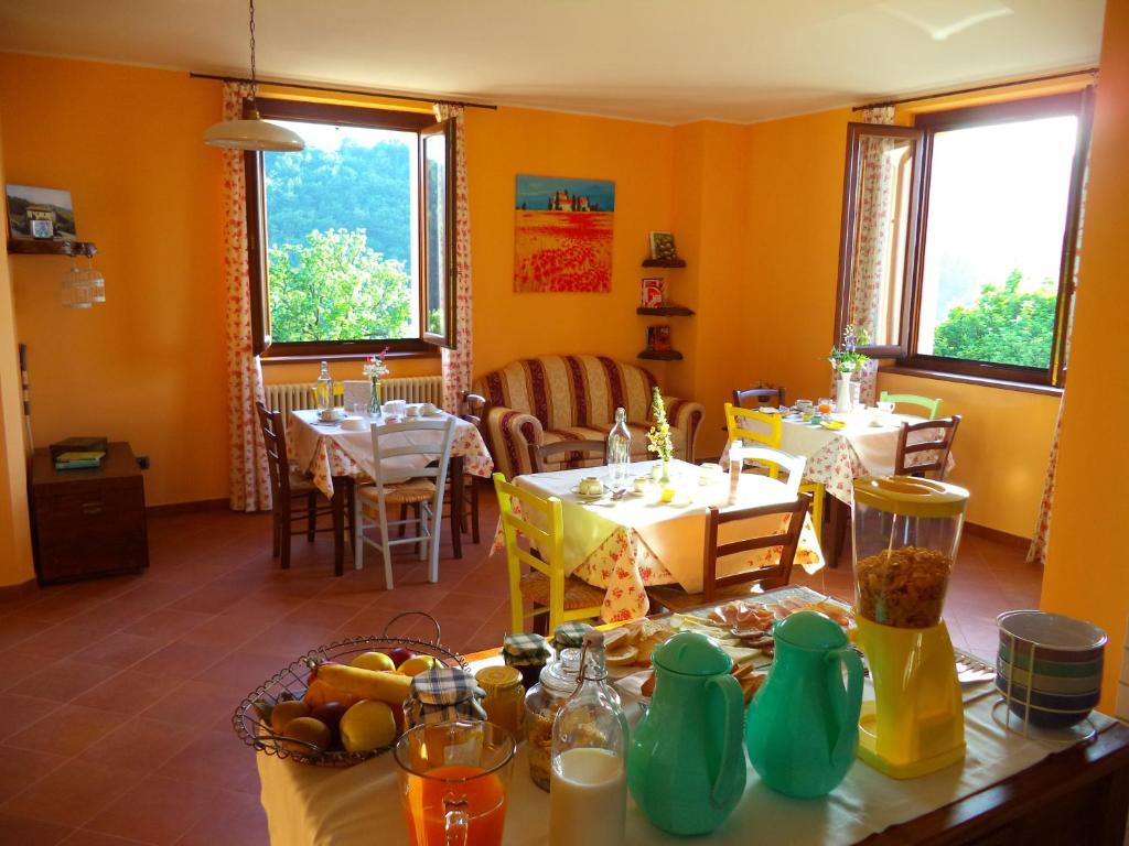 Jídlo v bed and breakfast nebo okolí