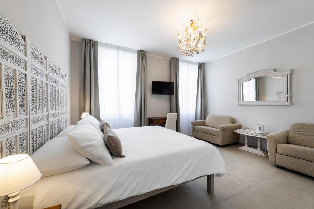 Postel nebo postele na pokoji v ubytování B&B De I Bravi