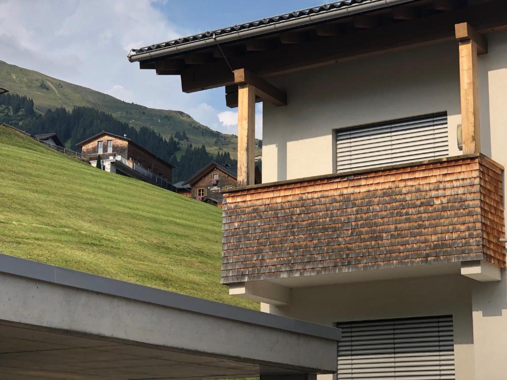 Nespecifikovaný výhled na hory nebo výhled na hory při pohledu z apartmánu