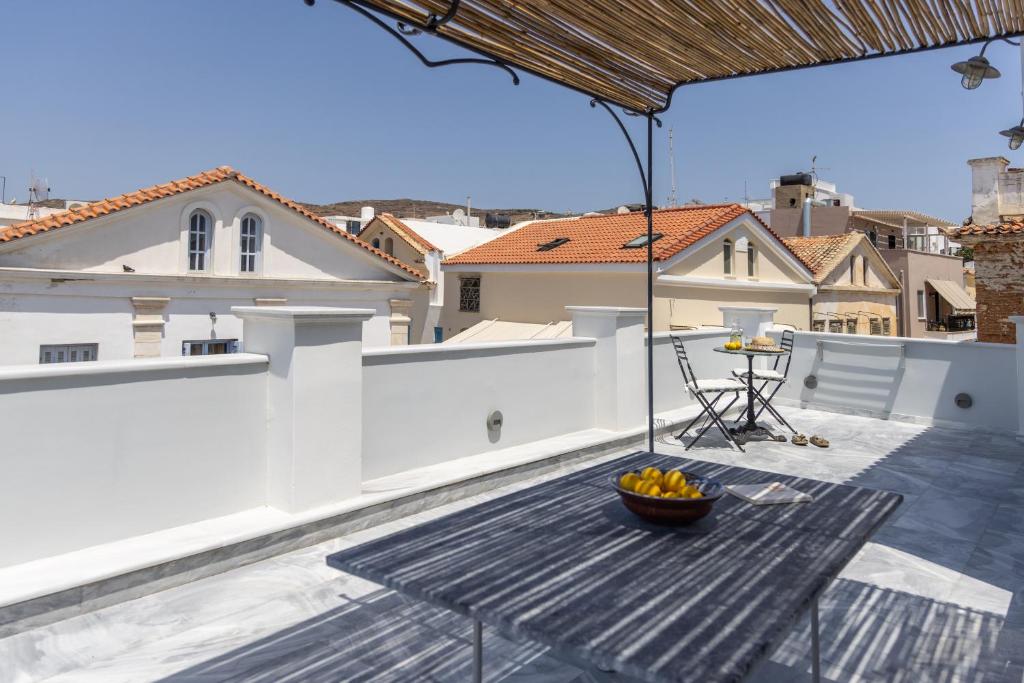 Budova, kde se aparthotel nachází