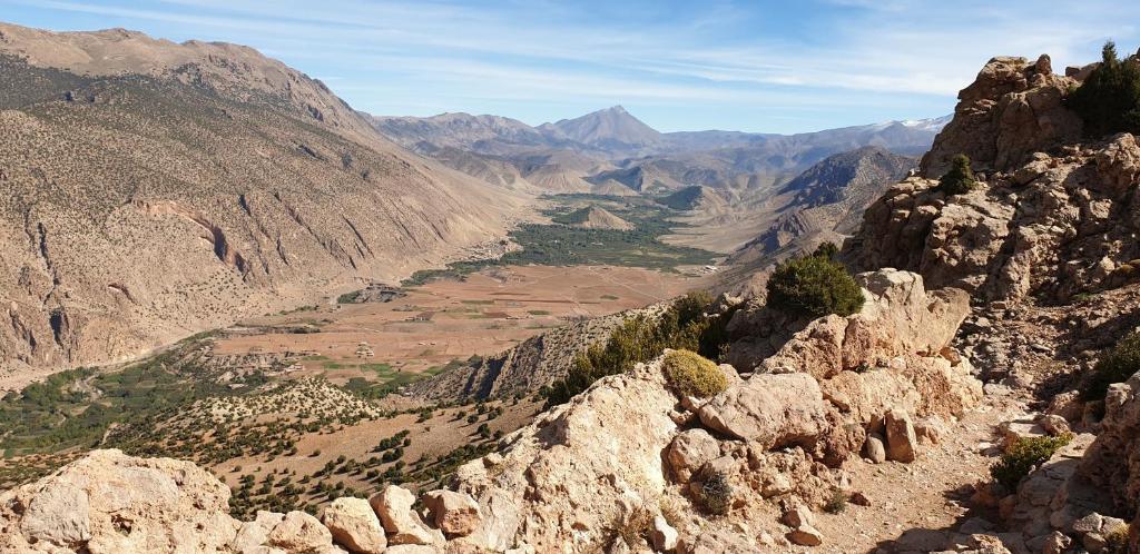 Un paisaje natural cerca de la casa de huéspedes