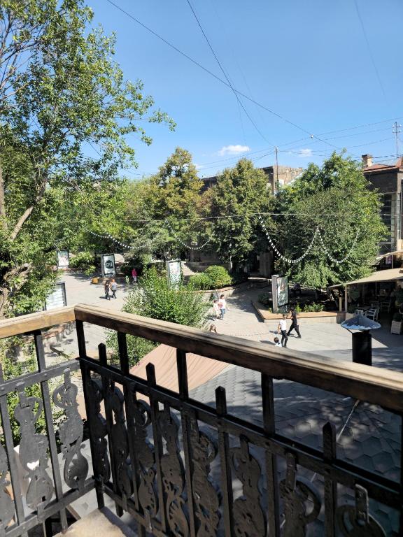 Balkón nebo terasa v ubytování Via Gyumri