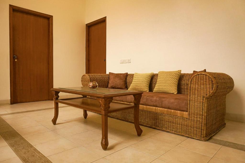 Posezení v ubytování Luxre Homes - Villa in Koramangala