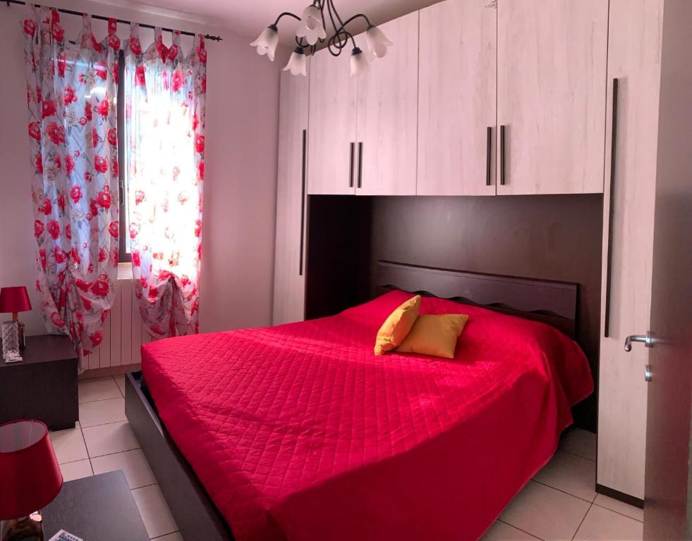 Postel nebo postele na pokoji v ubytování Affittacamere MADE IN PISA