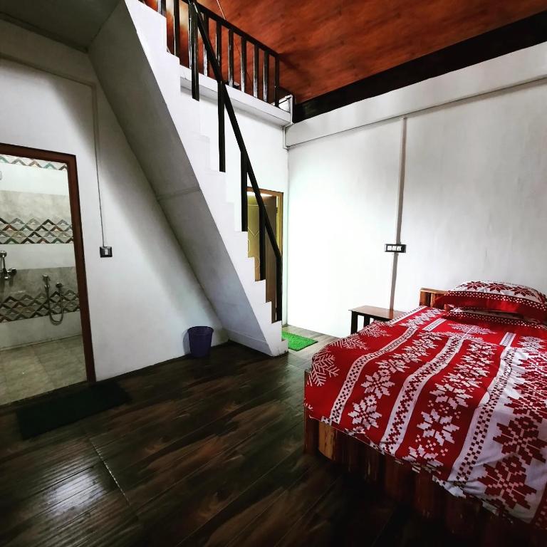 Postel nebo postele na pokoji v ubytování Bae Lae View Homestay