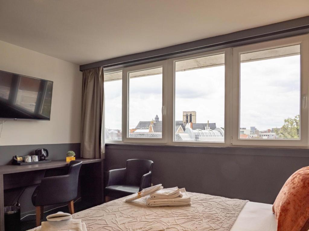 Hotel Gravensteen - Resim 3