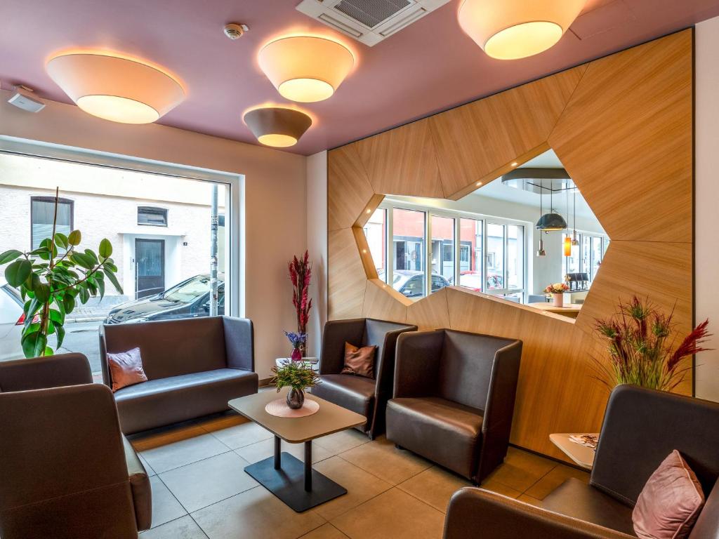 Posezení v ubytování B&B Hotel Hildesheim