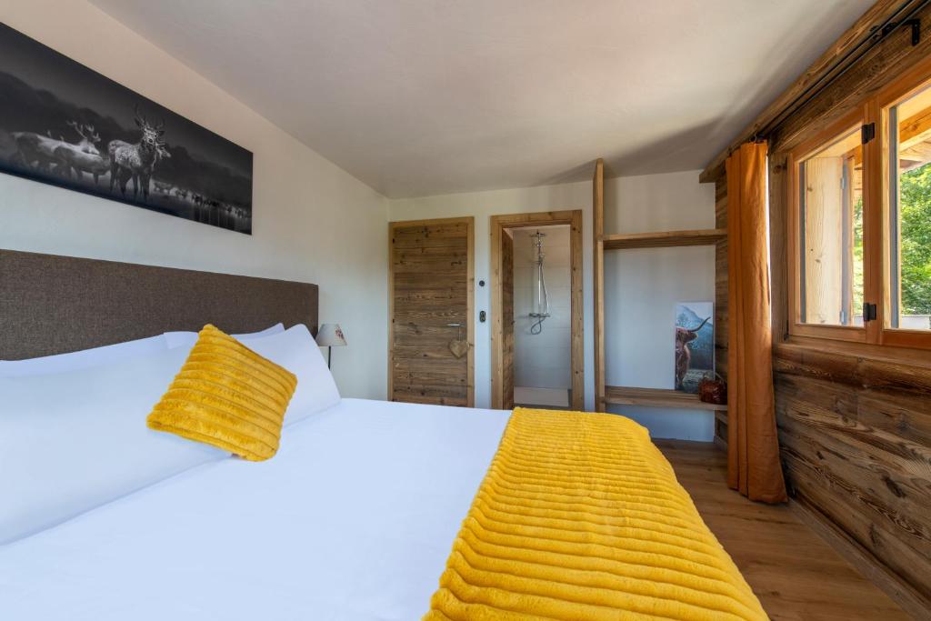 Postel nebo postele na pokoji v ubytování PAPILL'ON - Boutique Hotel