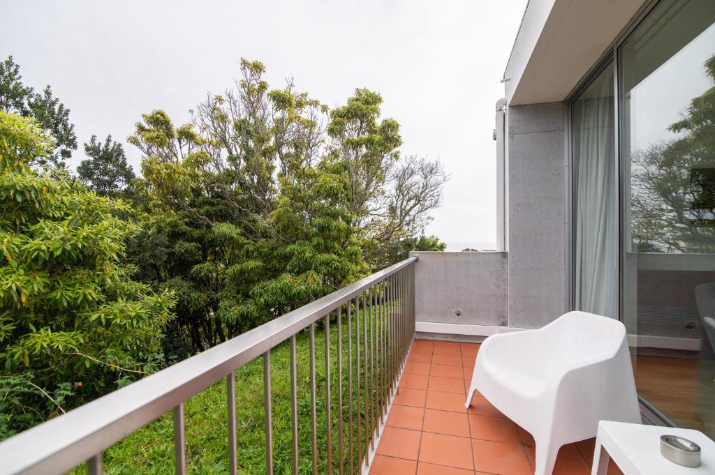 Balkón nebo terasa v ubytování ANC Resort