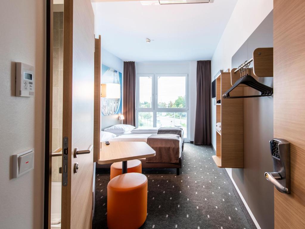 Posezení v ubytování B&B Hotel Augsburg-Nord