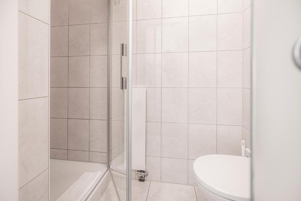Koupelna v ubytování Hotel Seehof Superior
