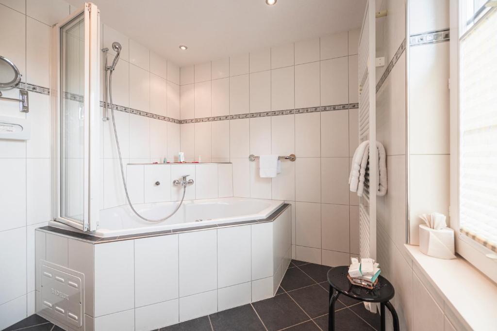 Koupelna v ubytování Hotel Seehof Superior