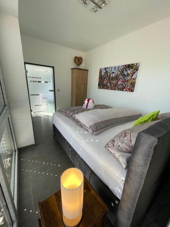 Postel nebo postele na pokoji v ubytování Villa WanderLux