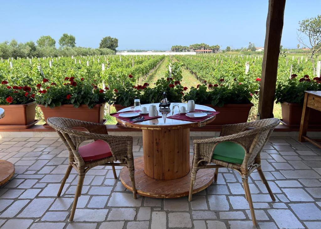 Vonkajšia záhrada v ubytovaní B & B Vigna Di Filippo - Paestum