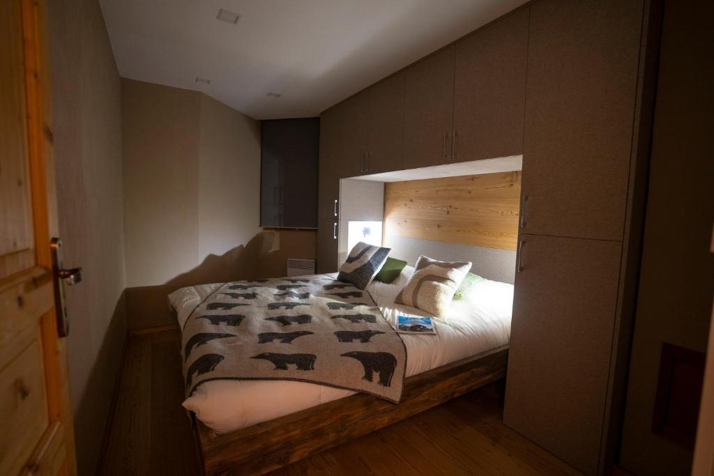 Postel nebo postele na pokoji v ubytování Peclet Appartements VTI