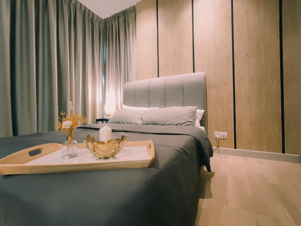 Posezení v ubytování Stylish KL Suite, KLCC View, Next to LRT, Datum Jelatek By Atlantis Management