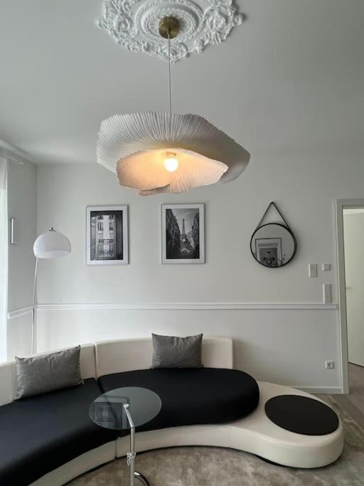 Posezení v ubytování Paris to Bochum, 4 Pers. Apartm.