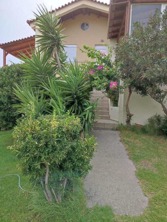 Zahrada ubytování Villa Erofili Plakias south Rethimno Crete