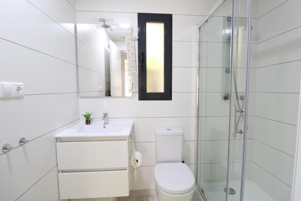 Kúpeľňa v ubytovaní Apartment Infinity Beach, edf Pinada Beach, La Mata, Torrevieja