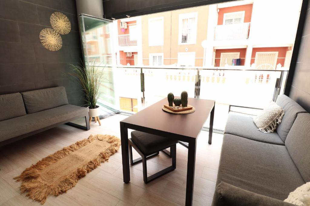 Posedenie v ubytovaní Apartment Infinity Beach, edf Pinada Beach, La Mata, Torrevieja
